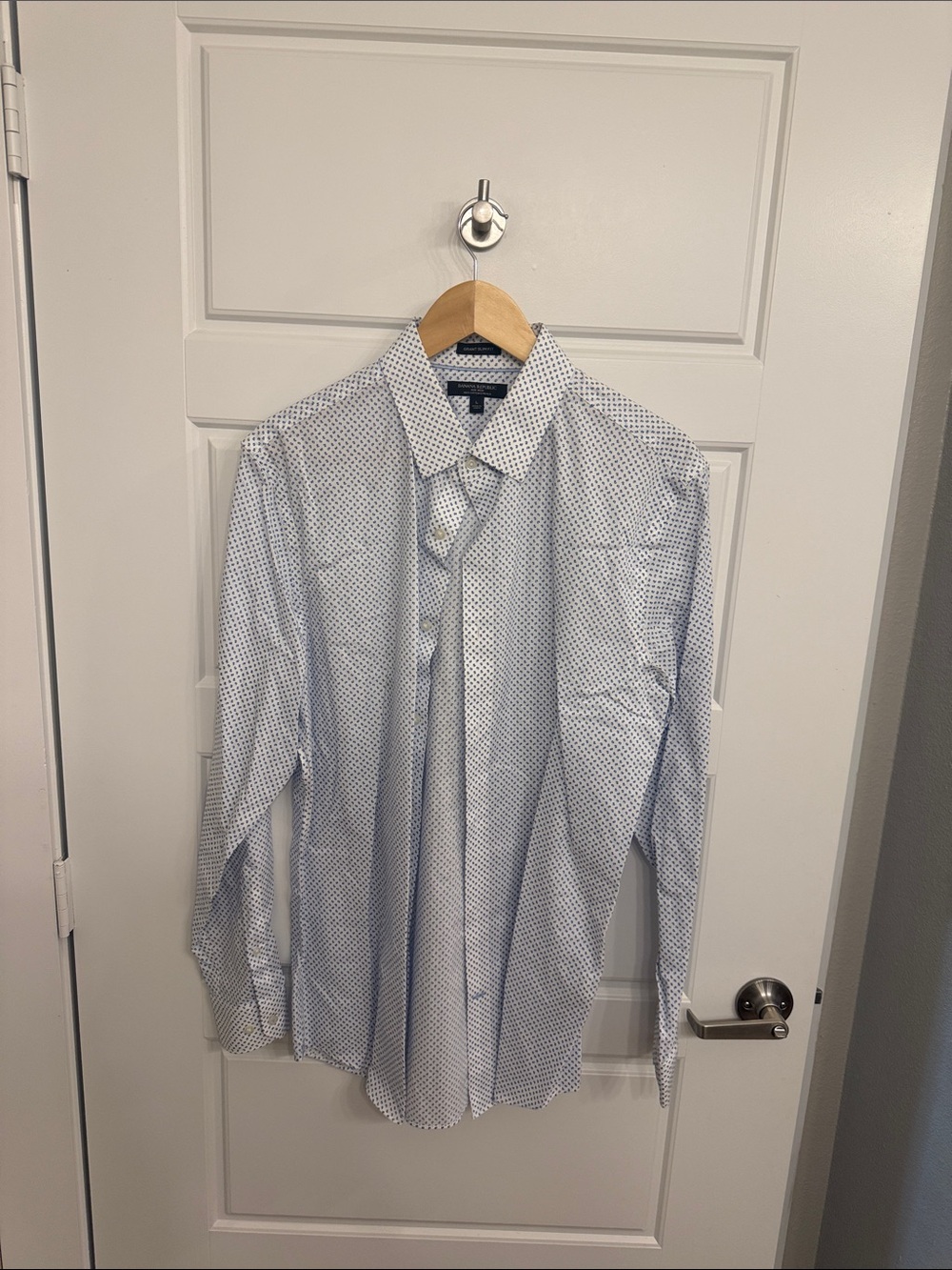 Men's Banana Republic Grant Slim Fit Dress Shirt Size L